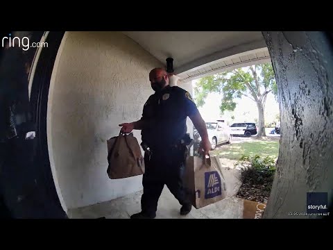 Police Deliver Groceries After Arresting The Delivery Driver