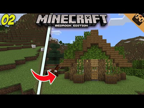 We Built Our New House in Minecraft Bedrock Edition...