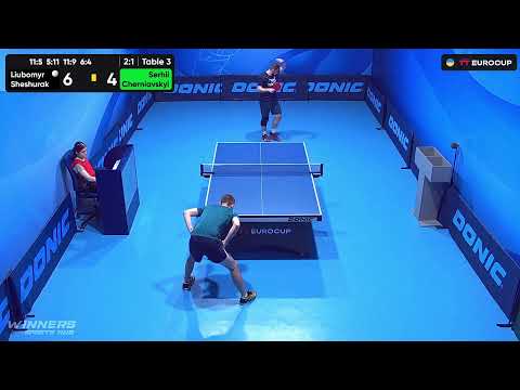 20:05 Liubomyr Sheshurak - Serhii Cherniavskyi 02.08.2023 TT Euro.Cup Ukraine Star. Table 3