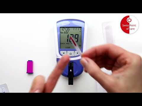 Mission 3-in-1 Cholesterin Messgerät Test Instruktion