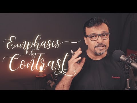 Emphasis by Contrast in Graphic Design اردو हिंदी