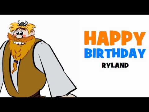 HAPPY BIRTHDAY RYLAND!