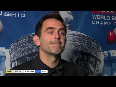 'It's all about the cue action'. Ronnie O'Sullivan 2020 World Championship SF post match interview.