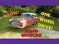 Real Road Test: Bond Minicar MkG twin-cylinder, one-wheel drive!