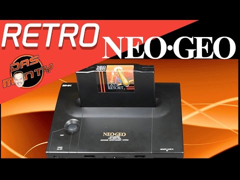 Neo Geo Teil 1 AES  MVS CD NeoGeo Retro Konsolen Review in Deutsch German - Das Monty