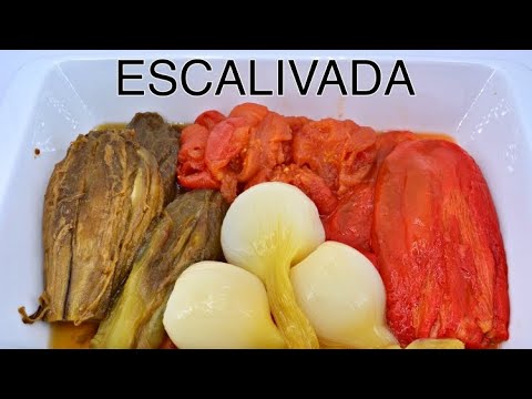 Escalivada de verduras al horno y tosta de escalivada con anchoas