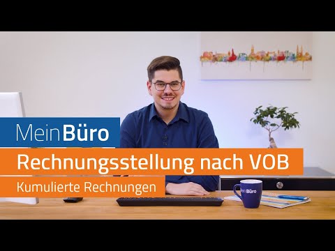 Teilrechnungen nach VOB in WISO MeinBüro Desktop