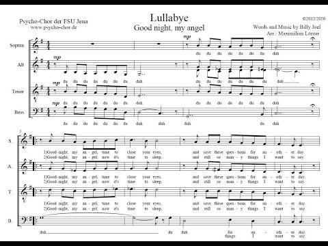 Lullabye (Billy Joel) - Psycho-Chor der Uni Jena