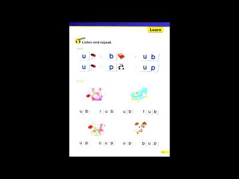 page 65  smart  phonics2  unit7  short  vowel  u #smartphonics2