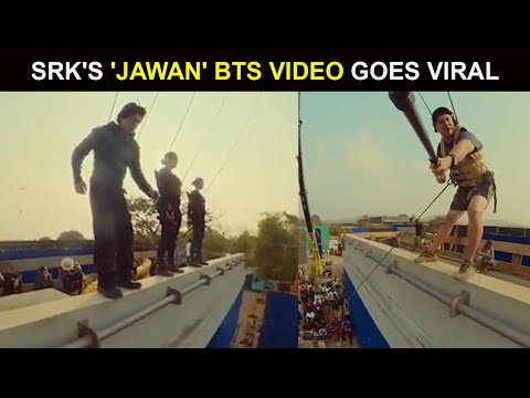 Action choreographer shares Shah Rukh Khan's stunt BTS video from 'Jawan'