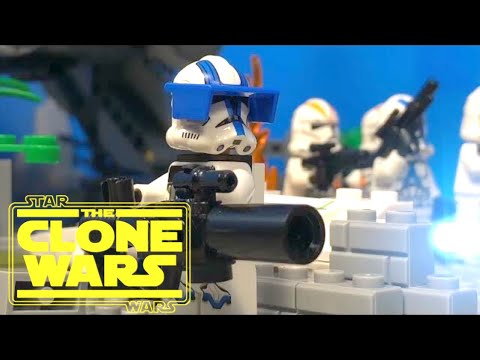 The Clone Wars #4 - LEGO Star Wars Stop Motion - Dooku's Rescue