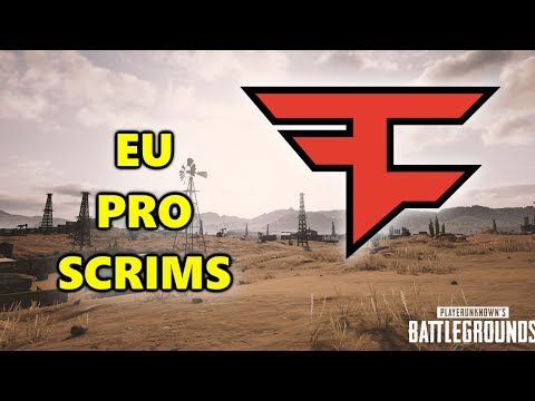 FaZe ubah, Fuzzface, Gustav & Aitzy - EU PRO SCRIMS - PUBG