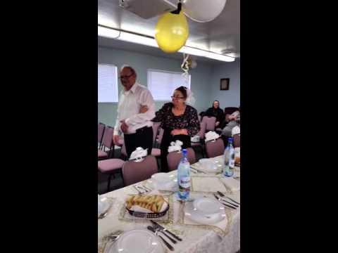 Nunta de aur a pastorului Cozac cu sora Lenuta Cozac