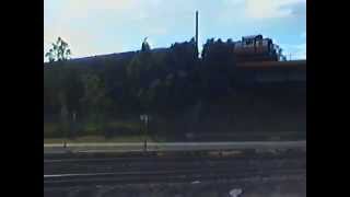 preview picture of video 'Cooks Construction (Ex SECV) train at Morwell.'