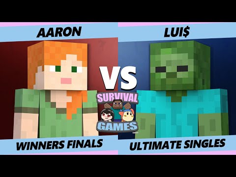 Survival Games Winners Finals - Lui$ (Zombie) Vs. Aaron (Alex) Smash Ultimate SSBU