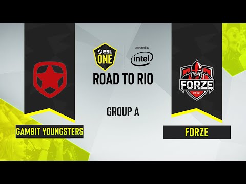 CS:GO - forZe vs. Gambit Youngsters [Inferno] Map 2 - ESL One Road to Rio - Group A - CIS