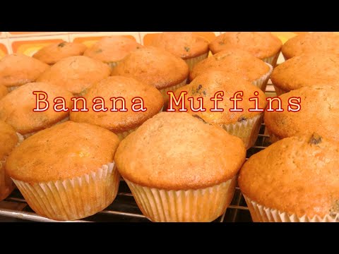 BANANA MUFFINS || PERFECT BANANA MUFFINS RECIPE #bananamuffins #food #foryoupage #fyp #trending