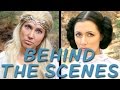 GALADRIEL vs LEIA Behind the Scenes (Princess ...