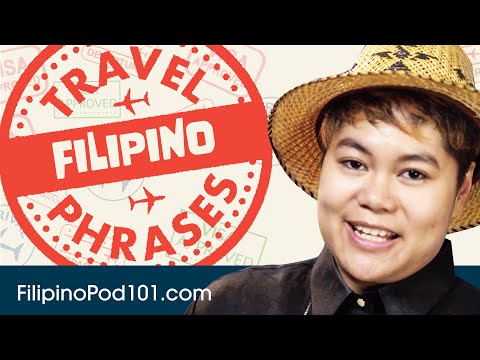 All Travel Phrases You Need in Filipino! Learn Filipino in 30 Minutes!