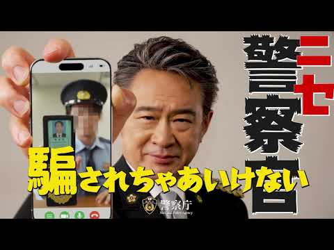＼ #ニセ警察詐欺 を見破れ！／（令和7年8月）