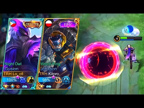 MEET MY BROTHER!! GUSION + JOHNSON COMBO! 🔥 | MLBB