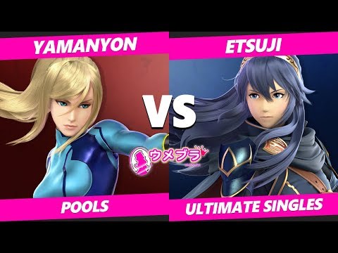 Japan Smash Ultimate Tournament - SST | Yamanyon (ZSS) Vs. Etsuji (Lucina) Umebura SP2 SSBU Pools