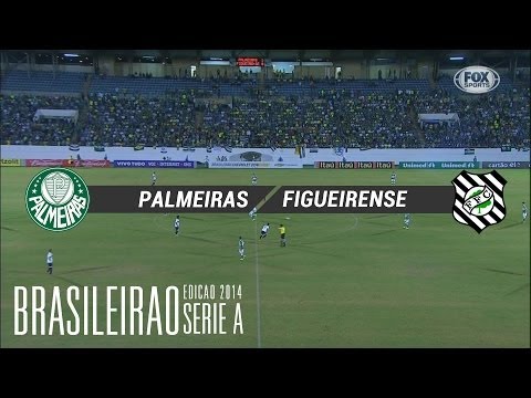 Gol - Palmeiras 1 x 0 Figueirense - Brasileirão 2014 - 22/05/2014