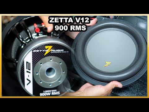 We tested the darling of the Goiano Trio Subwoofer Zetta V12 900 RMS 12 Pol