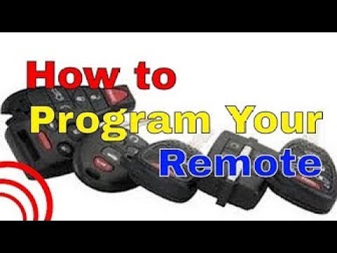 2007 Chevy Silverado Remote Transmitter Fob Programming How To