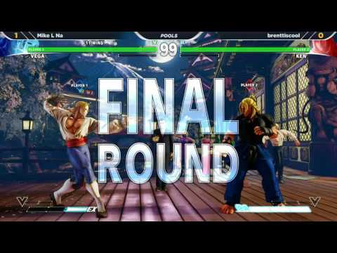WNF 4.1 SFV - Mike L Na (Vega) vs Brenttiscool (Ken)