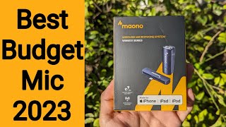 Maono WM600 Wireless Microphone Unboxing and Review | Best Budget Mic For Beginners