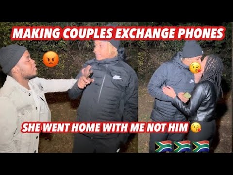 Making couples switching phones for 60sec ???? SEASON 2 ( ????????SA EDITION )|EPISODE
