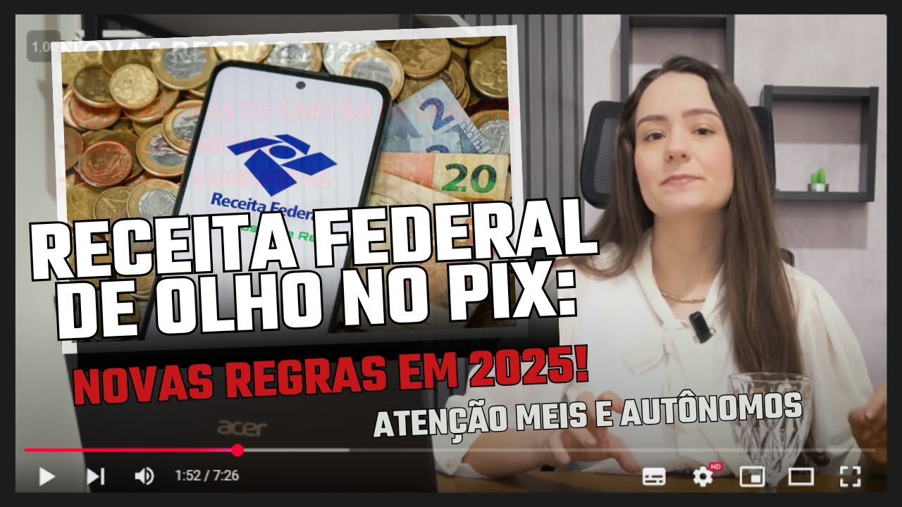ATENÇÃO MEIS E AUTÔNOMOS: RECEITA FEDERAL DE OLHO NO PIX - COMO ISSO TE AFETA EM 2025?