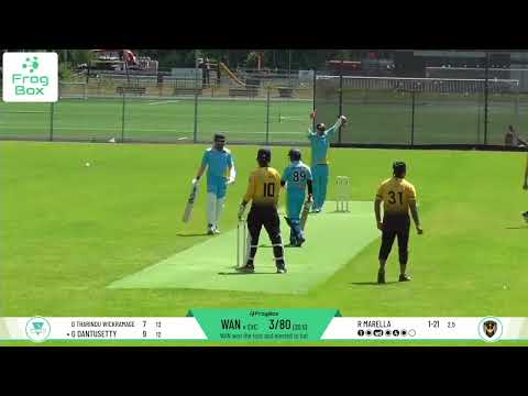 Gangadhar's 43(42) against Excelsior'20| Wanderers v Excelsior'20| KNCB League 3rd Class 2024