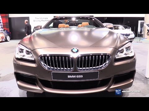 Thumbnail for 2016 BMW 6-Series 650i Convertible - Exterior and Interior Walkaround - 2016 Detroit Auto Show by Supercar, BMW, video, Convertible, Car, vide