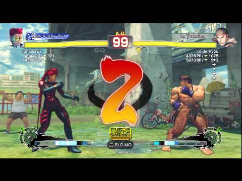junaikawa [C. Viper] vs. pride_kyou [Ryu] - PS3 SSF4 Arcade Edition