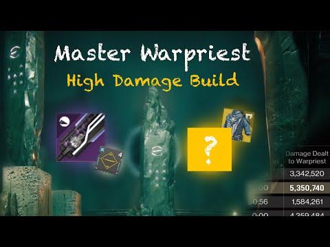 5.3 Million Damage! Master Warpriest Challenge Build - Destiny 2 Season of Plunder