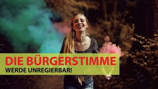 Become ungovernable! Become more independent! - The Citizens' Voice of the Burgenland District