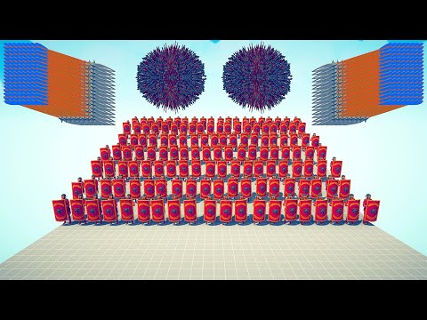 100x SHIELD BEARER vs EVERY GOD - Totally Accurate Battle Simulator TABS