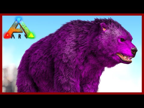 Fully Mutated Dire bear Army - Ice Cave - The Island Map - Ark Survival Evolved Ep 57!