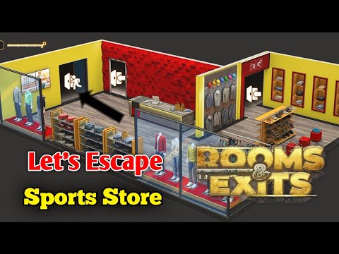 Rooms and Exits Level 18 Sports Store Chapter 2 Walkthrough ( No Honor Among Thieves )