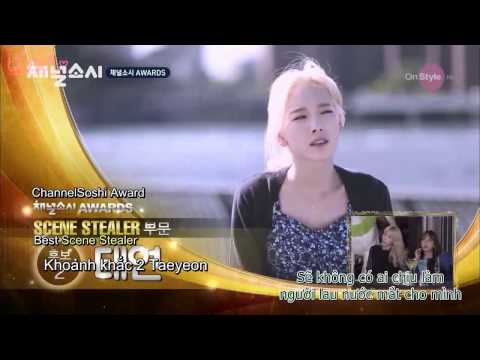 [ILEAK's] [Vietsub] Best Scenes Stealer Award - Channel Soshi ep8 (Taeyeon cut)