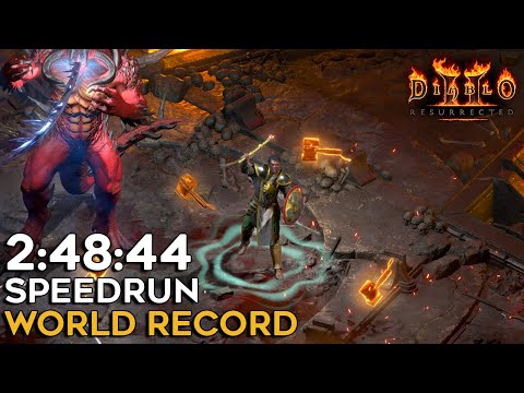 HELL PALADIN SPEEDRUN WORLD RECORD - 2:48:44 | DIABLO 2 RESURRECTED