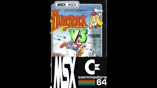 C64 VS MSX - Hunchback