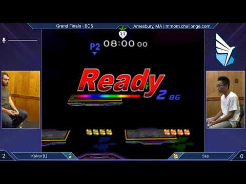 MMOM167 SSBM - Kalvar (Fox, Marth) [L] vs. Ses (Green Fox) [W] - Melee GF