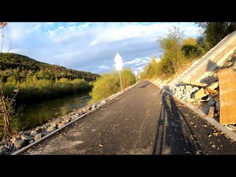 Budatin-vodne dielo, rozostavana cyklotrasa