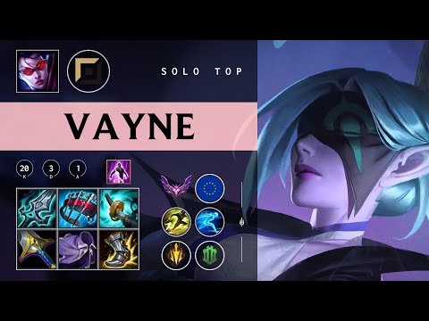 Vayne Top vs Urgot - EUW Master Patch 26.03