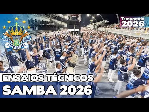 IMPÉRIO DE CASA VERDE 2026 | ENSAIO TÉCNICO LARGADA E PISTA | SAMBA AO VIVO #ETSP26