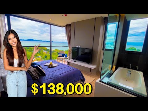 $138,000 (4.8M THB) Pattaya Beautiful Ocean View Condo near Cozy Beach