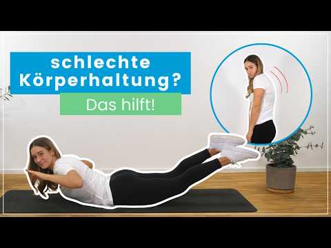 Rundrücken loswerden? 6 Übungen für eine aufrechte Körperhaltung